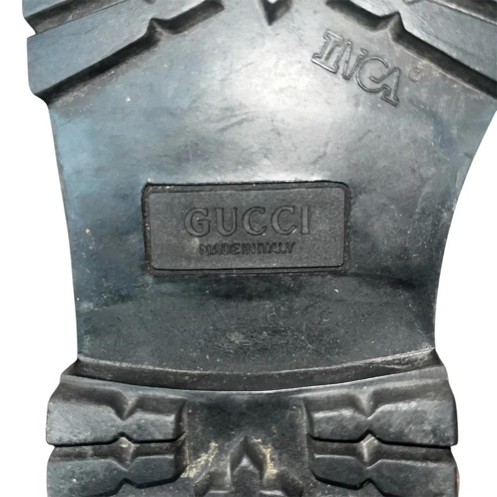 AUTHENTIC VTG Gucci Women's Brown Boots - Picture 4 of 5